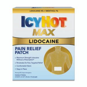 ICY HOT LIDOCAINE PATCH 5 CT , ADHESIVE PATCHES