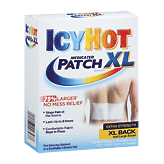 ICY HOT PAIN RELIEF BACK PATCH ORIGINAL XL 5 CT , ADHESIVE PATCHES