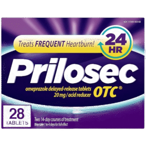 PRILOSEC OTC ACID REDUCER 20MG TABLETS 28 CT , TABLETS