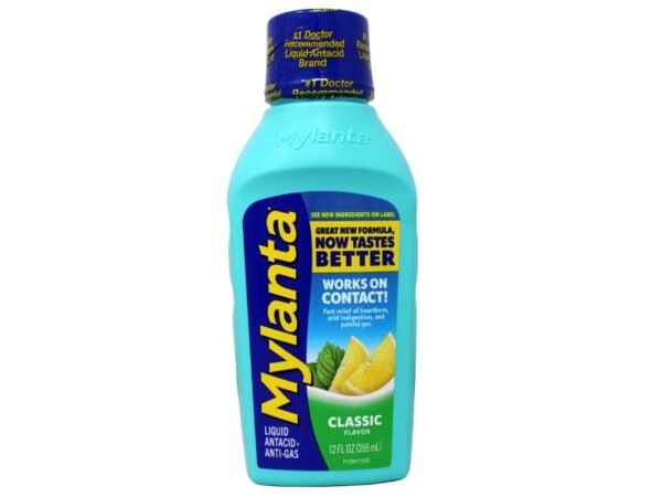 MYLANTA ANTACID+ANTI-GAS LQ 355ML , LIQUID