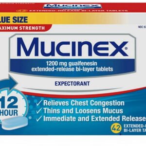 MUCINEX 12 HOUR EXPECTORANT MAX STRENGTH TABLETS 42 CT , TABLETS