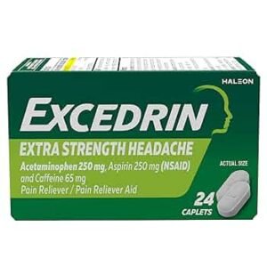 EXCEDRIN ES TB250-250-65MG24 CPLT , TABLETS