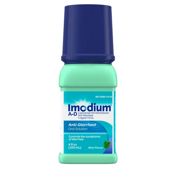 Imodium Ad Anti-Diarrheal Mint Liquid 8 oz , LIQUID