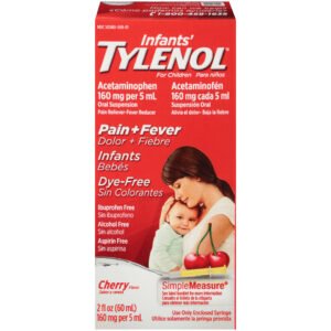 TYLENOL INFT SS160MG/5ML 60ML CHY , SUSPENSION (NO DROPS)