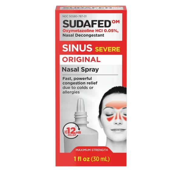 SUDAFED OM SN 0.05% 30ML SIN SVR , SPRAY MEDICAL INTERNAL