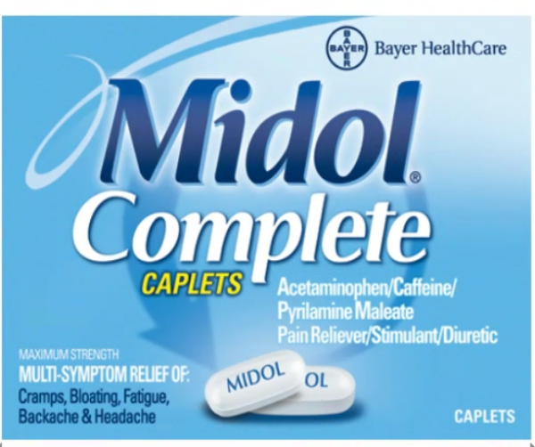 MIDOL CAPLETS MENSTR MAX/STR , TABLETS