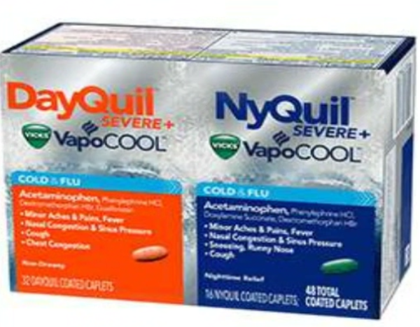 DAYQUIL/NYQUIL SVR+ VPC C/F CP 48 , TABLETS