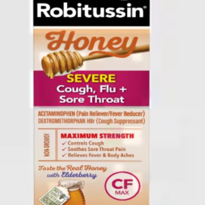 ROBITUSSIN HONEY SEVERE COUGH , LIQUID