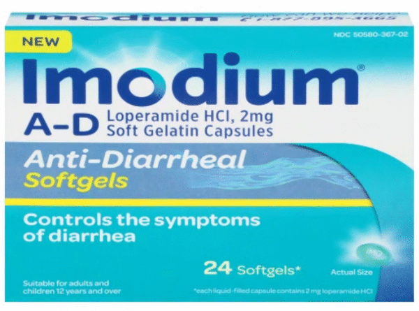 Imodium Diarrhea Relief Liqui-Gels 24 ct , GELCAP