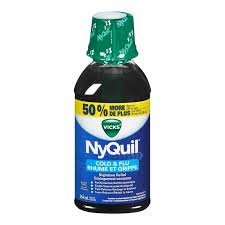 VICKS NYQUIL INTENSE FLU LQ 354ML , LIQUID