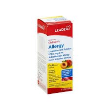 LEADER(TM) ALLERGY RELIEF CHILDREN'S 24 HOUR LIQUID FRUIT 4 OZ (COMPARE TO CLARITIN) , SOLUTION (USUALLY NOT OTIC, OPTH, NASAL DROPS)