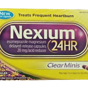 NEXIUM 24HR CP 20MG 42 MNCP , CAPSULES