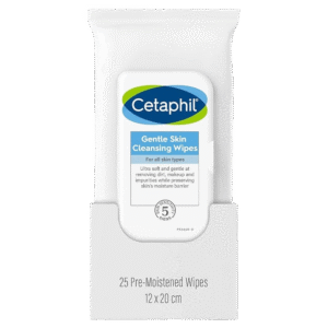 CETAPHIL GENTLE SKIN CLEANSING CLOTHS 25 CT , PADS-ABSORBENT